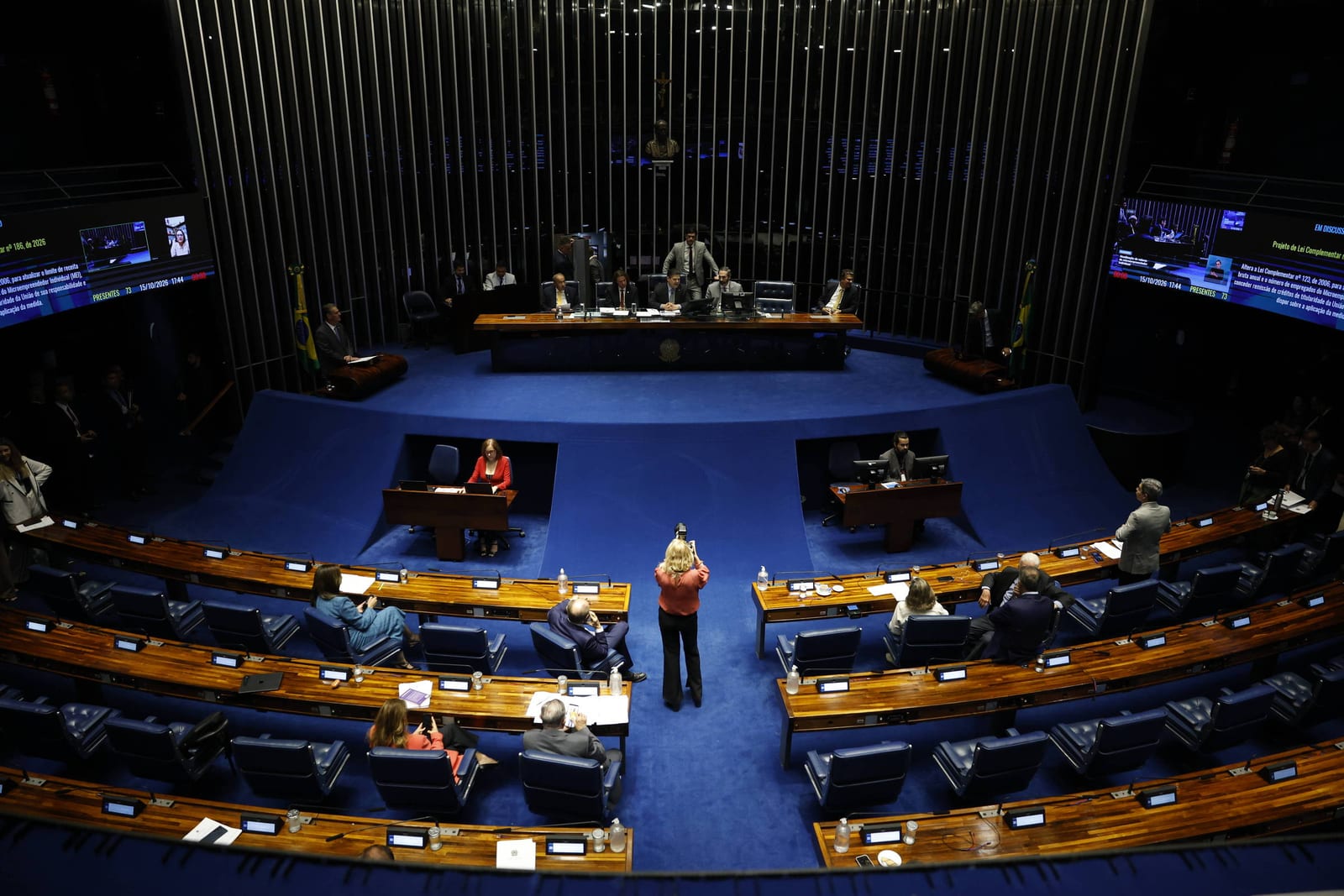O ambiente é de reequilíbrio de forças no Congresso