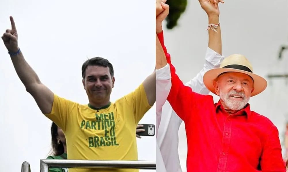 Datafolha: Flávio aparece com 51% dos votos válidos contra 49% de Lula no 2º turno