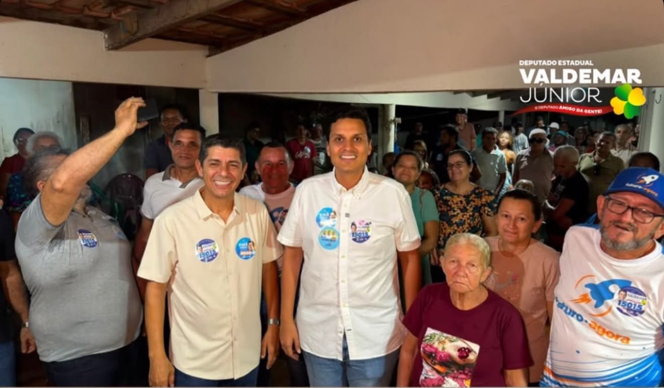 Valdemar Júnior reuniu apoiadores em Rio Sono e reafirmou compromisso