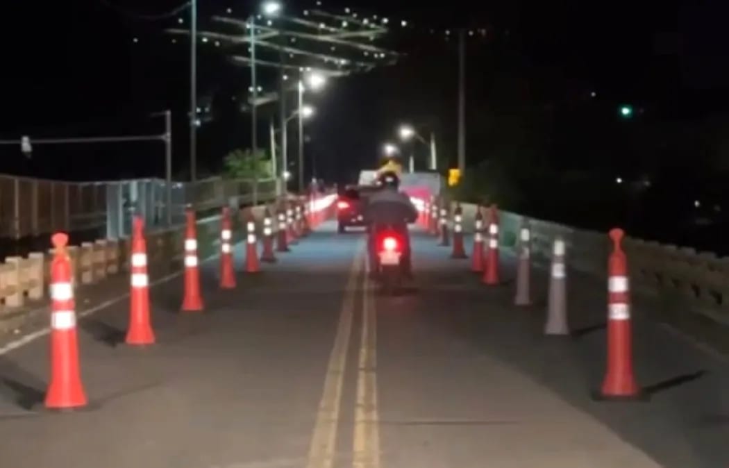 Trânsito na ponte sobre o Rio Guaporé, na ERS-129, entre Encantado e Muçum, é liberado para veículos leves e pedestres