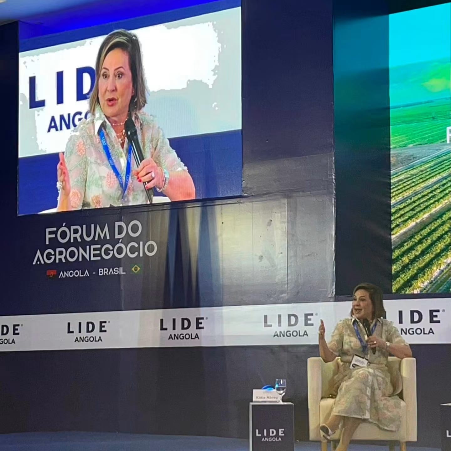 Kátia Abreu integra missão de João Doria a Angola para tratar de agronegócio