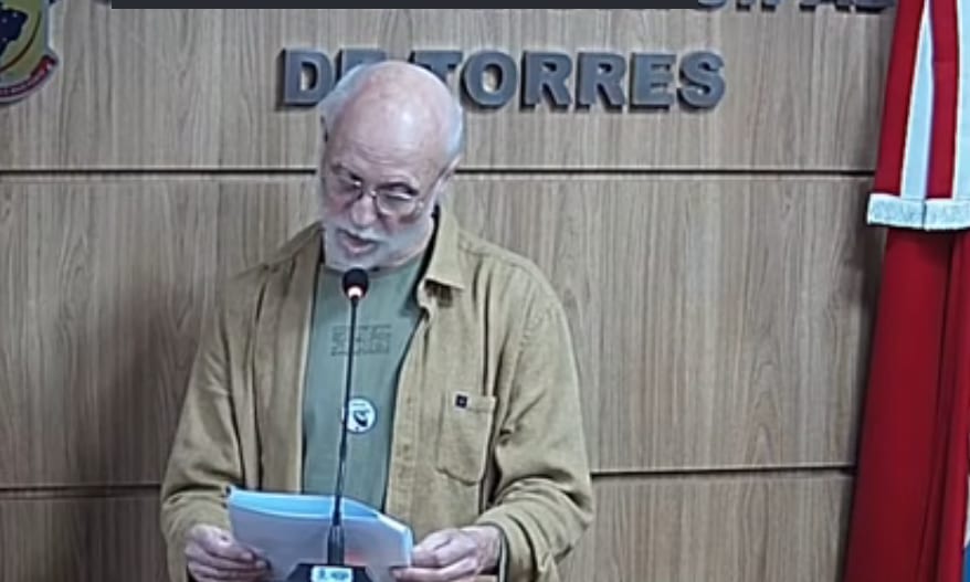 Representante do Fórum Livre de Cultura de Torres exige providências do poder público municipal
