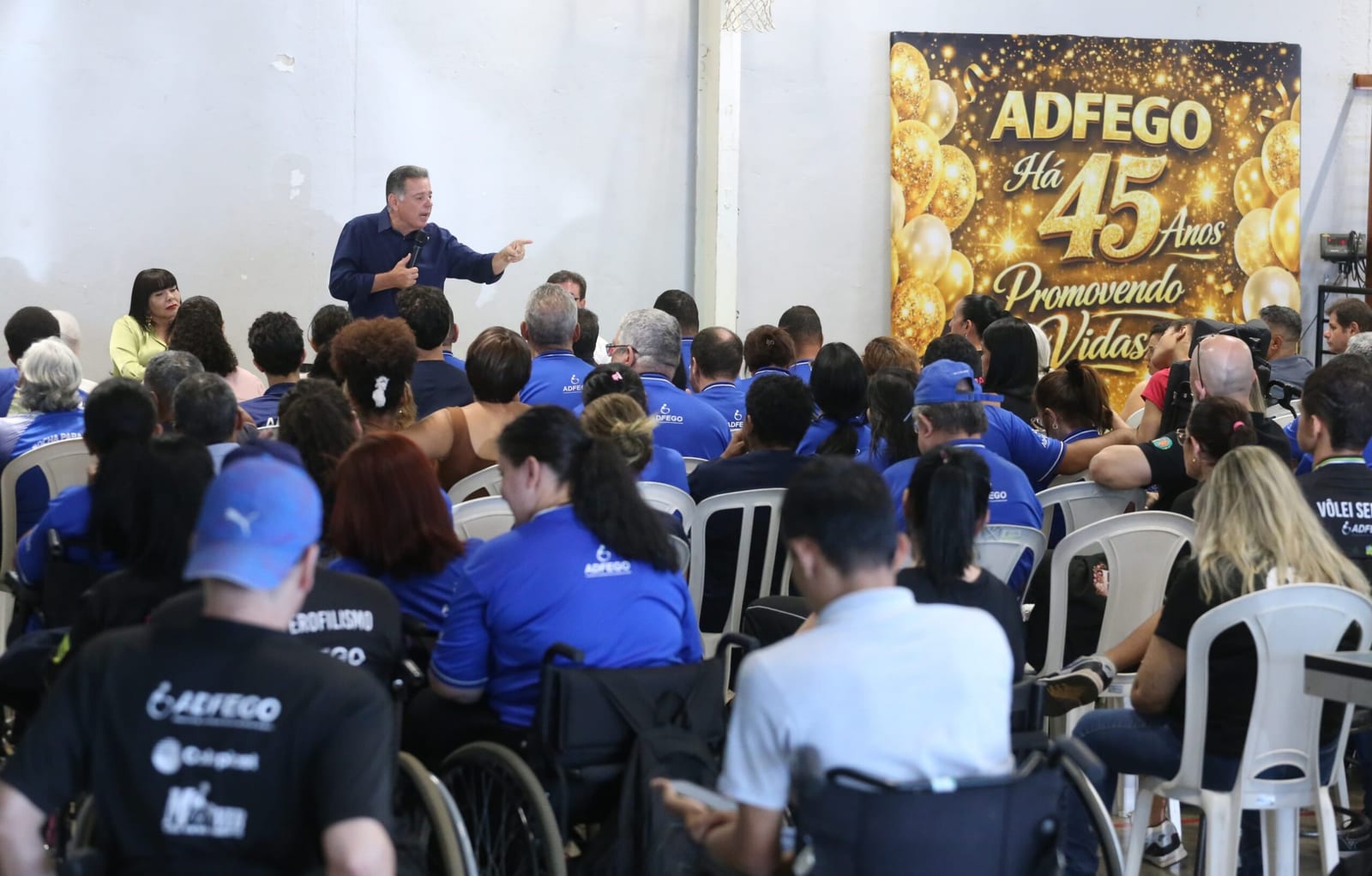 Marconi Perillo reafirma compromisso com a ADFEGO em visita a Goiânia