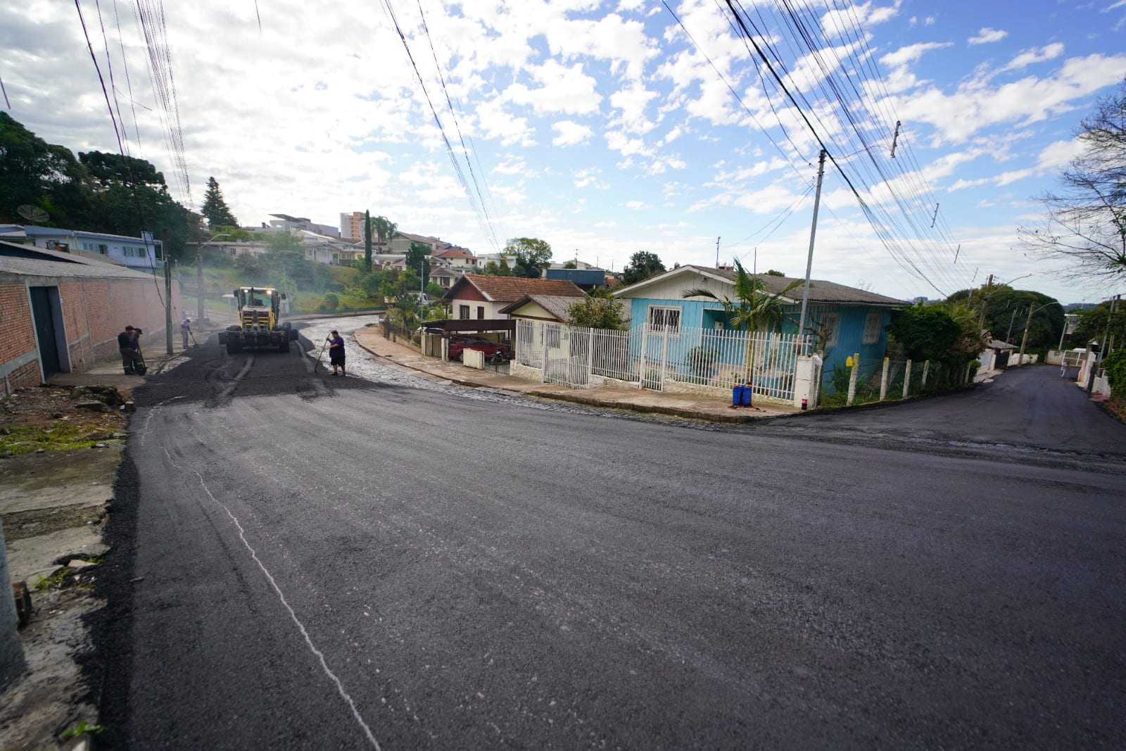 Passo Fundo inicia nova pavimentação do Minha Rua com Asfalto entre os bairros Santa Maria e Cruzeiro