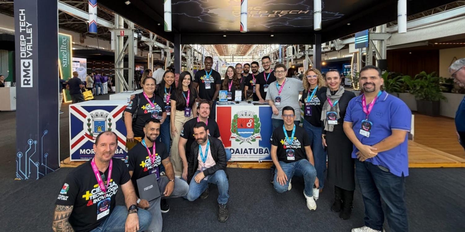 Indaiatuba leva programas de tecnologia ao Campinas Innovation Week 2026