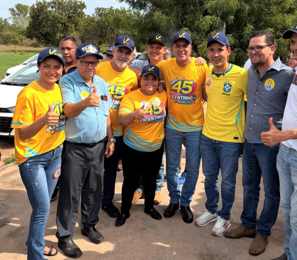 Luciano Oliveira participa da Caravana 45 de Vicentinho Júnior