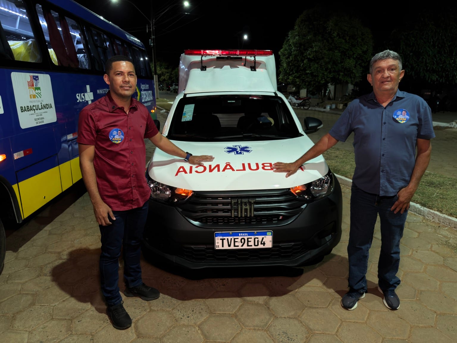 Marcus Marcelo entrega 14ª ambulância a Babaçulândia