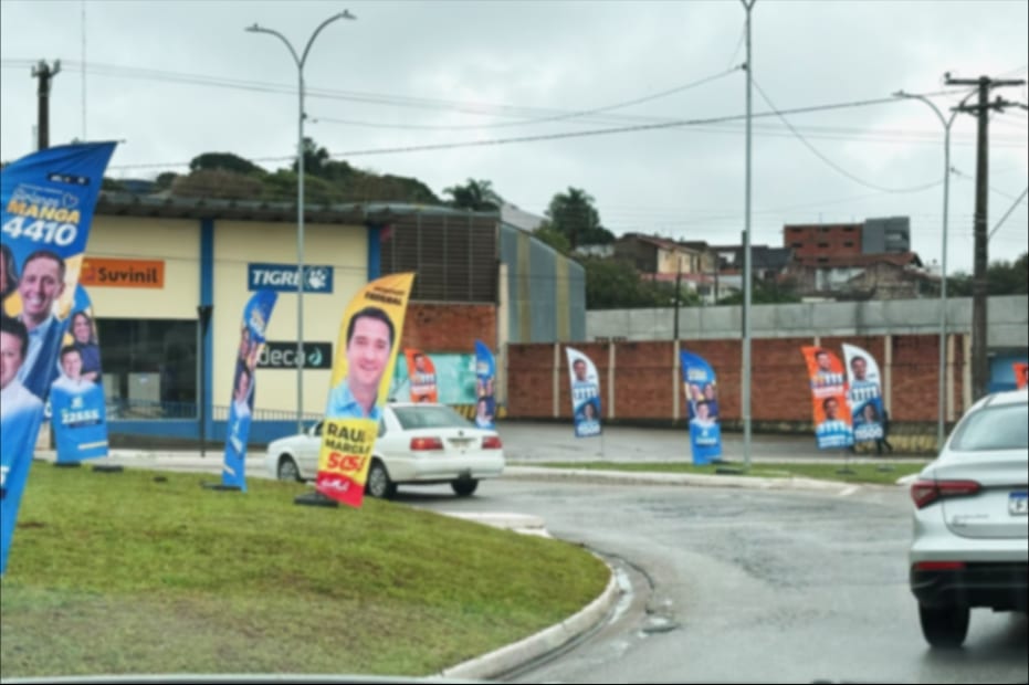 Justiça Eleitoral orienta uso de bandeiras e windbanners em Itapeva