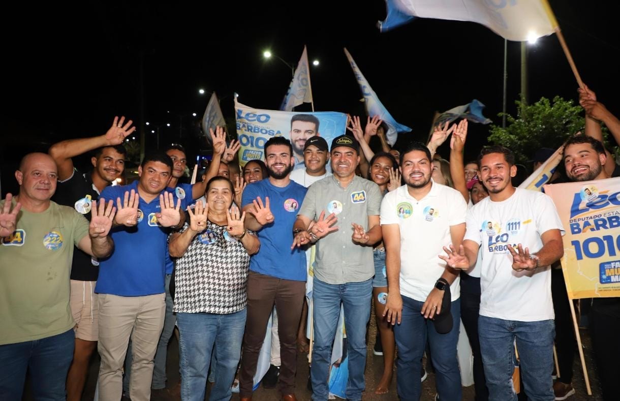 Léo Barbosa participa de carreata em Novo Acordo com Wanderlei Barbosa e Professora Deusani