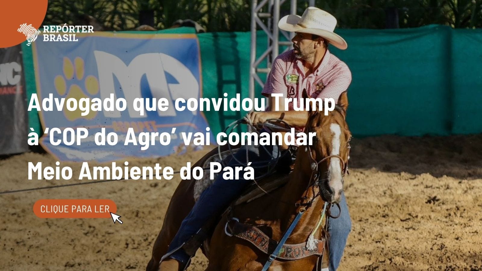 Advogado que convidou Trump à ‘COP do Agro’ vai comandar Meio Ambiente do Pará