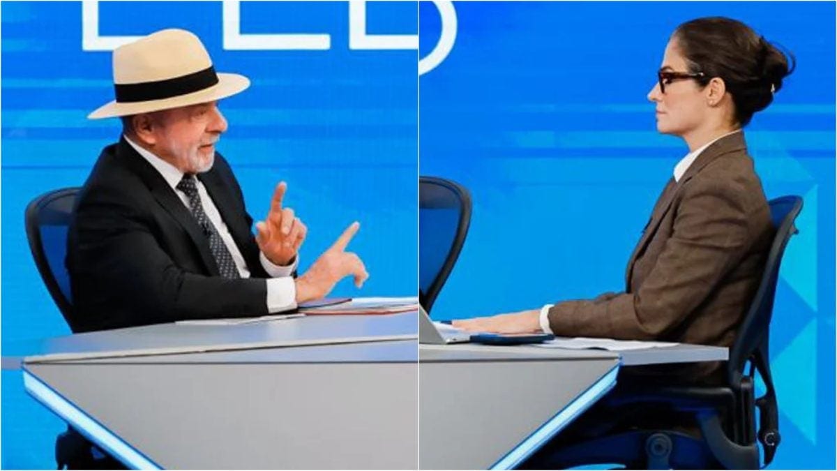 Lula pratica "mansplaining" 11 vezes com apresentadora da "Globo"