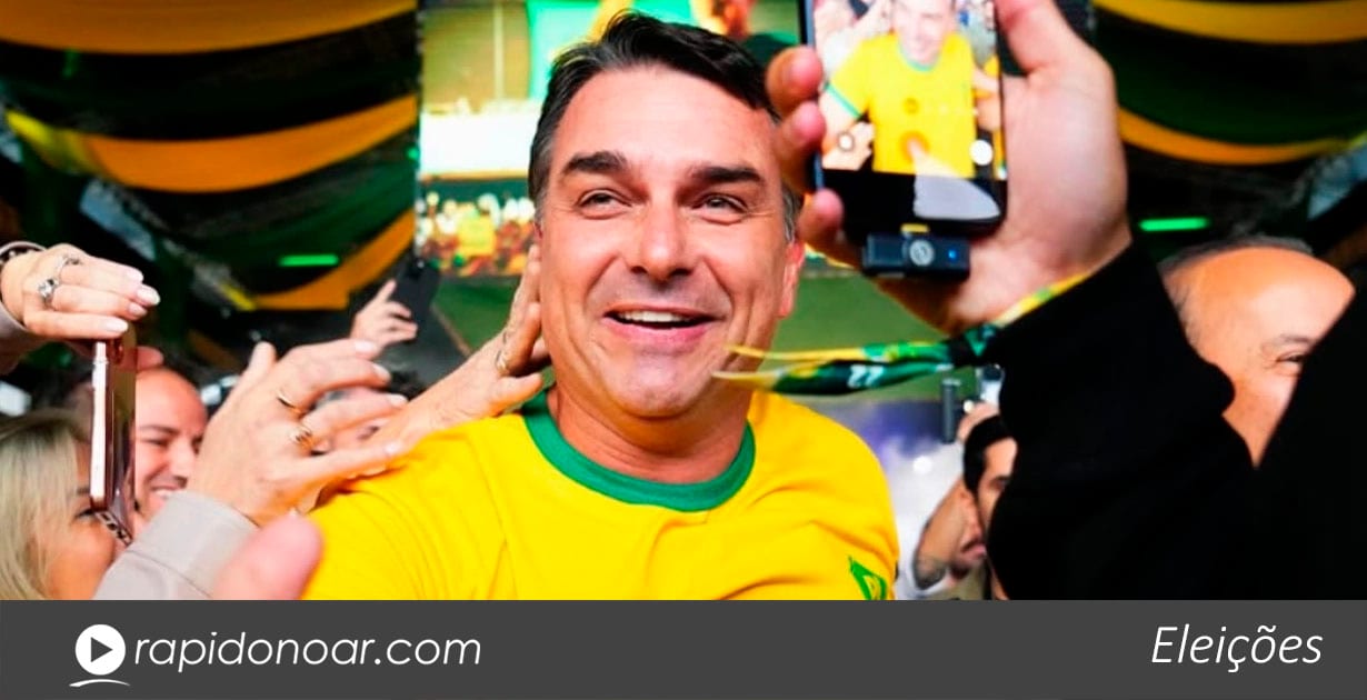 Flávio Bolsonaro teve 69,28% dos votos em Limeira neste domingo (4)
