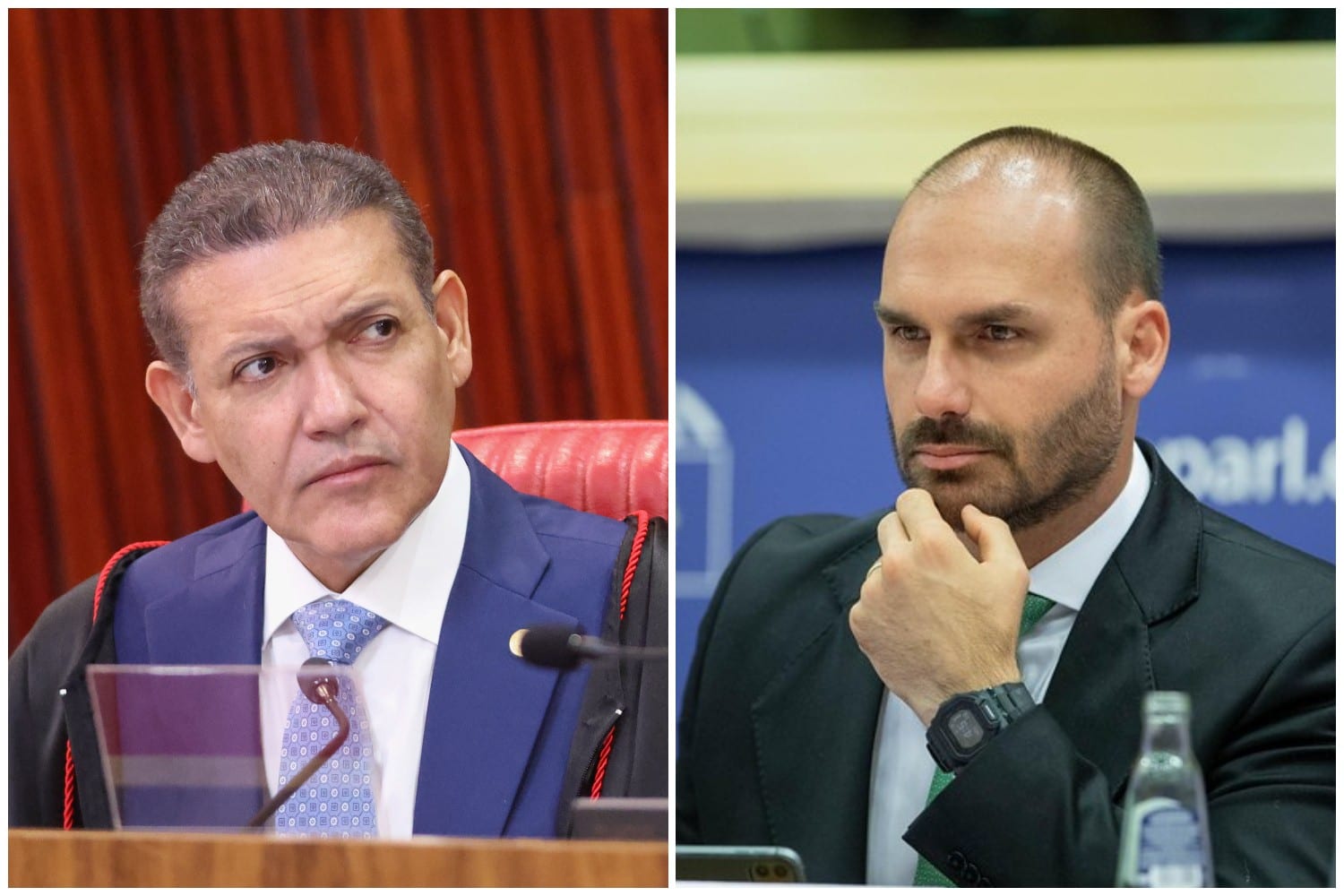 Nunes Marques ordena retirada de postagens de Eduardo Bolsonaro sobre segurança das urnas