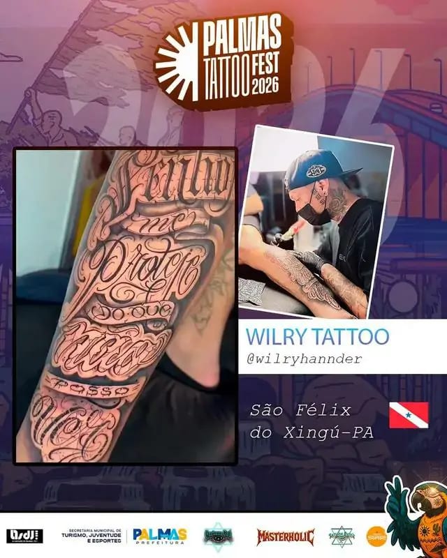 Palmas Tattoo Fest reúne mais de 70 tatuadores e shows