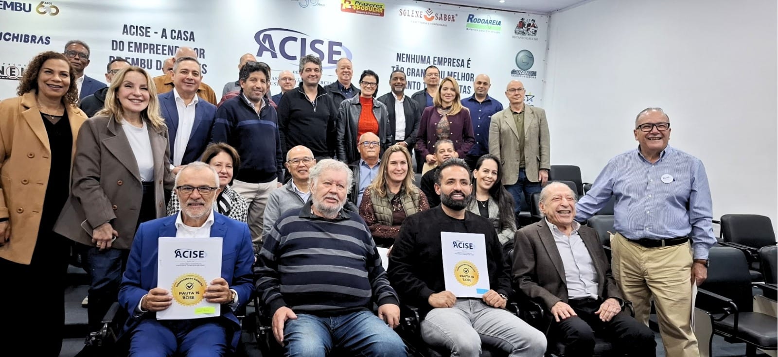 ACISE recebeu Ney Santos em 12/08 para encontro com empresários de Embu das Artes