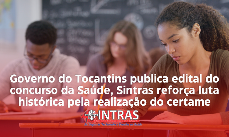 Concurso da Saúde no Tocantins: edital publicado com 5.124 vagas