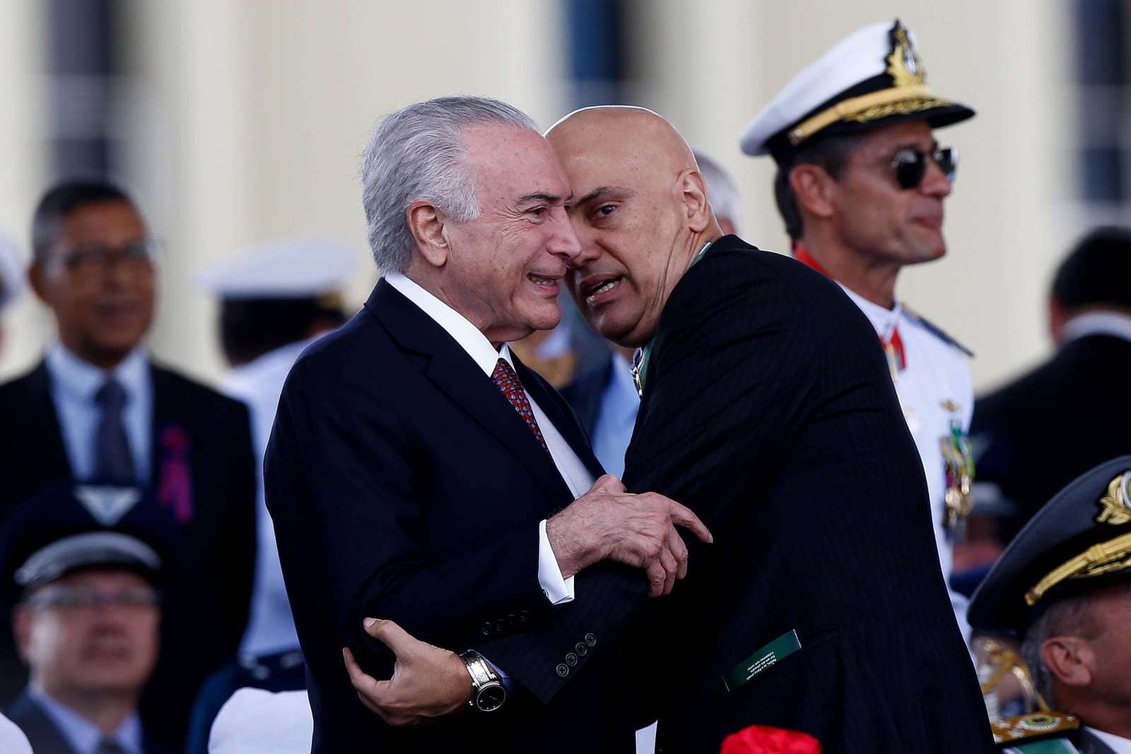 Temer pediu a Moraes que tente pacificar disputa com Mendonça