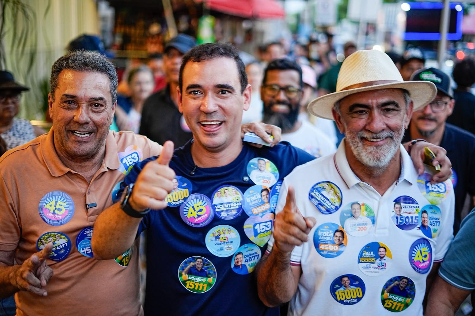 Vicentinho: "Cheguei aos 139 municípios" a 24 dias das eleições