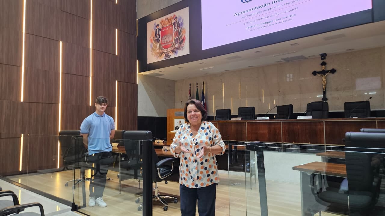 Rosa Filippo apresenta Programa Câmara Inteligente, em Guará
