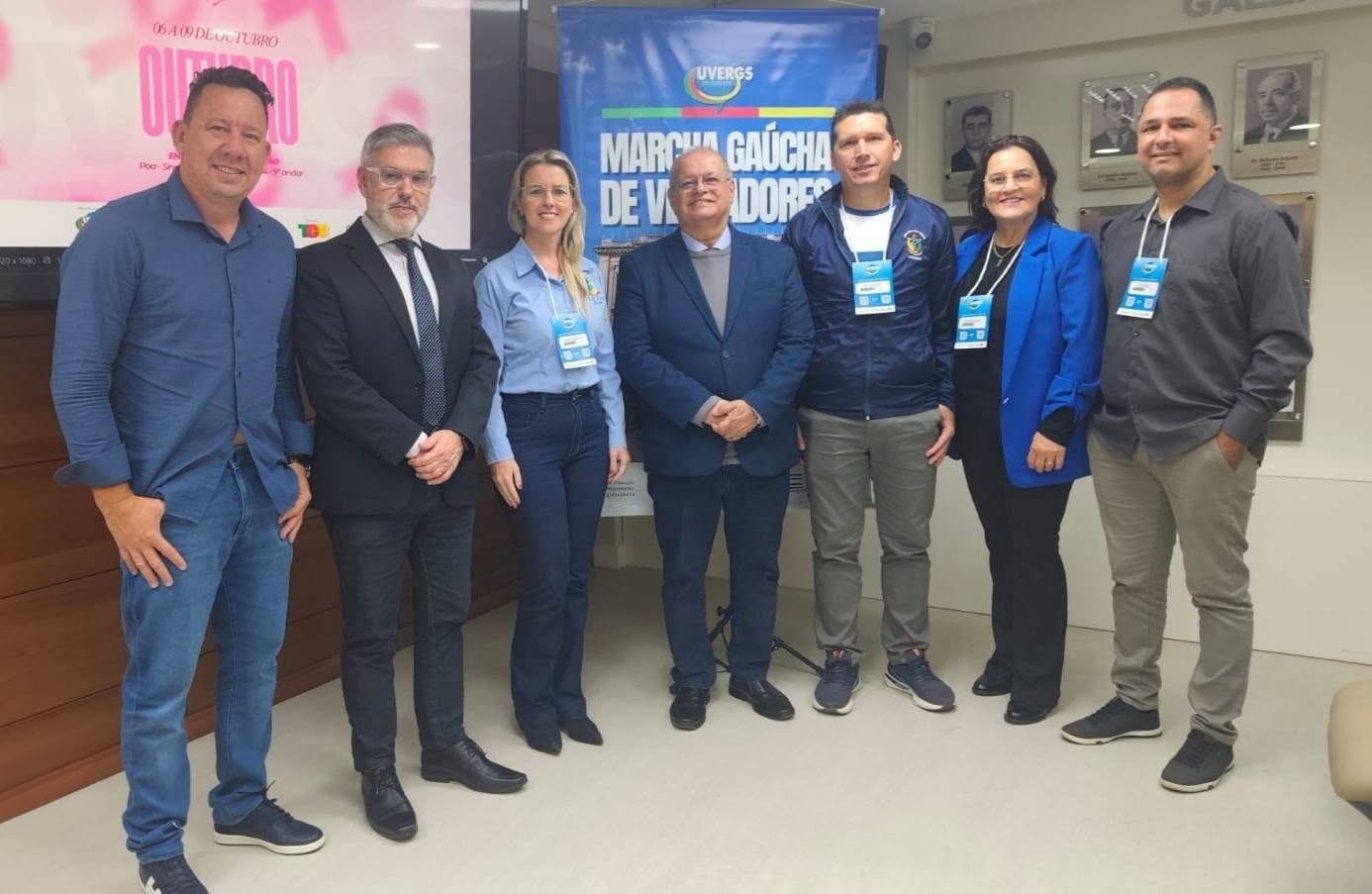 Arroio do Tigre participa da 3ª Marcha Gaúcha de Vereadores em Porto Alegre