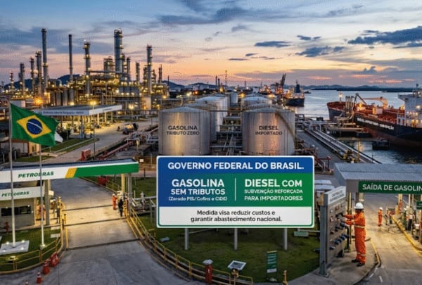 Governo Federal zera impostos da gasolina para conter alta