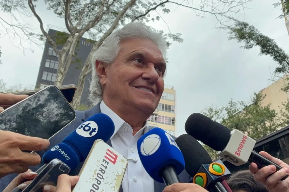 Caiado diz "aplaudir resultado" de pesquisa em que é ultrapassado por Cury