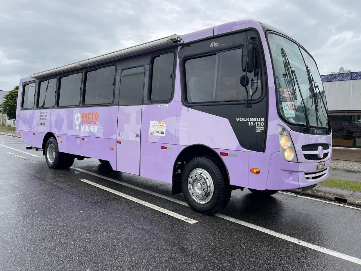 Ônibus Lilás atende mulheres em Lages de 28 a 30 de setembro
