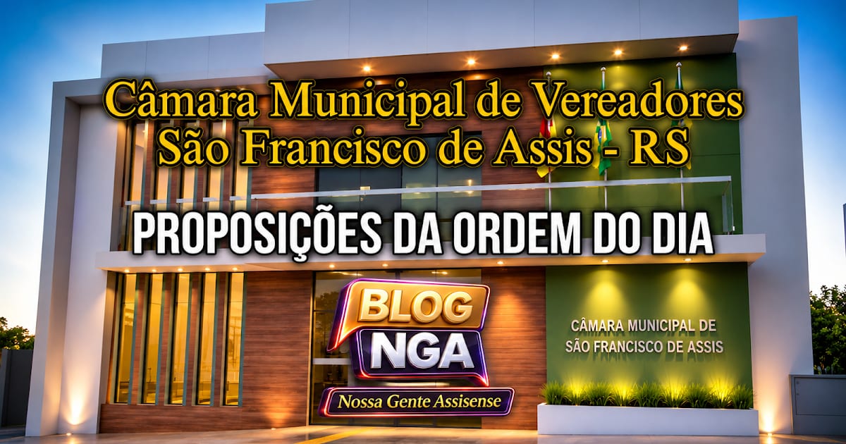 SESSÃO ORDINÁRIA E EXPEDIENTE DO DIA 26 DE OUTUBRO DE 2026