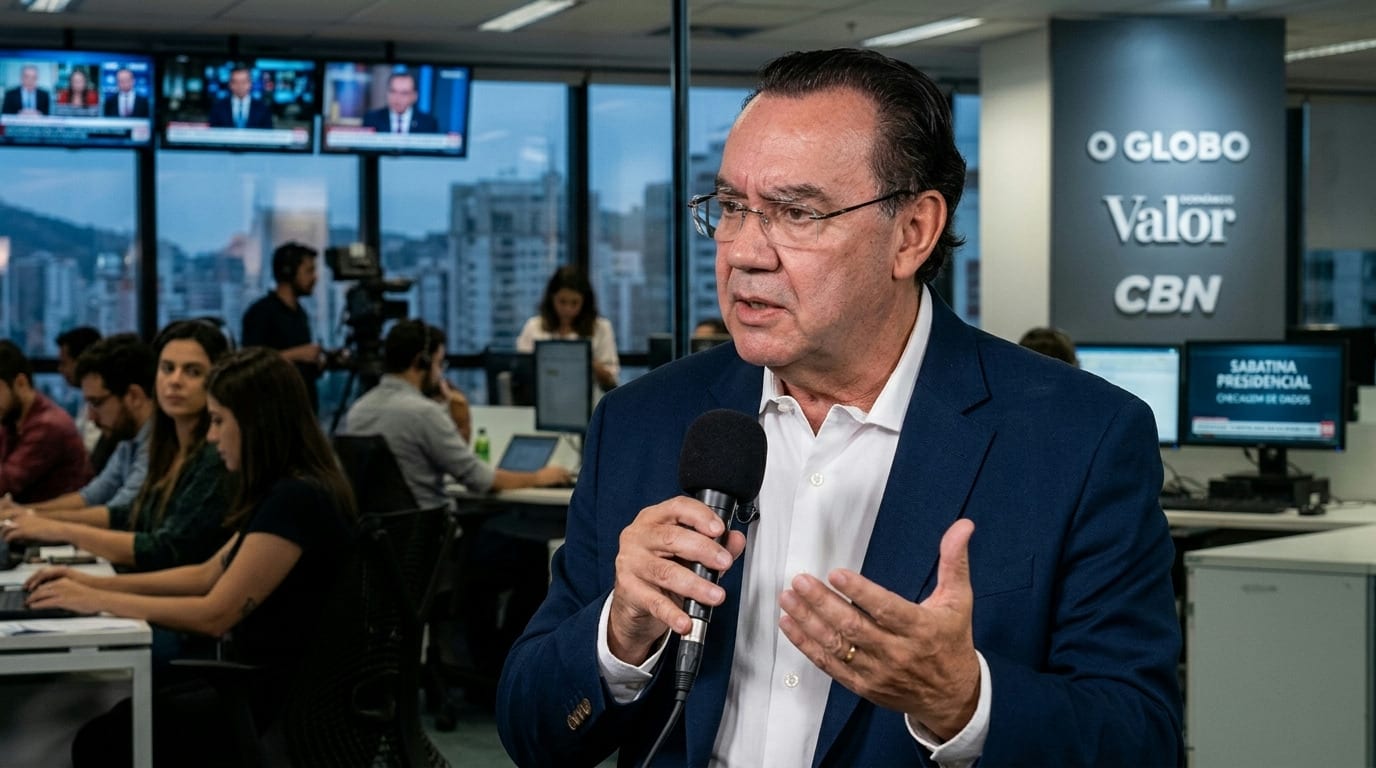 Declarações de Augusto Cury na sabatina presidencial são checadas por equipe de jornalistas
