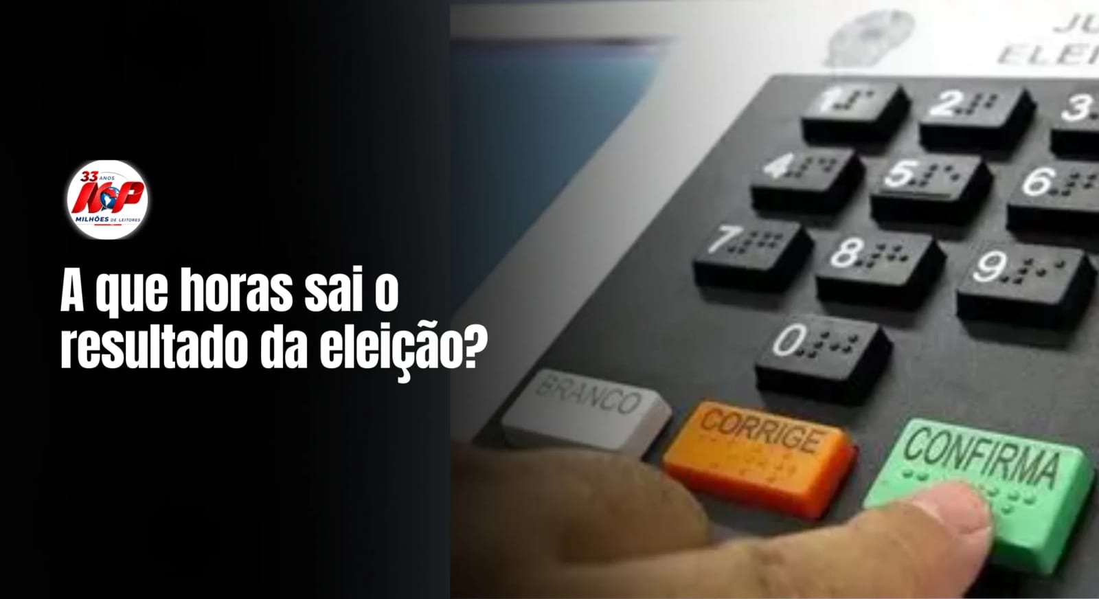 Apuração começa só após fechamento das urnas neste dia 4
