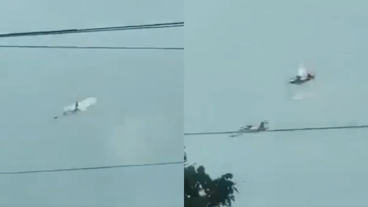 Vídeo: Colisão entre aviões militares deixa quatro mortos nas Filipinas