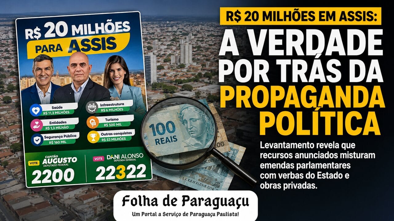 A Verdade Sobre os R$ 20 Milhões em Assis: Entenda a Origem