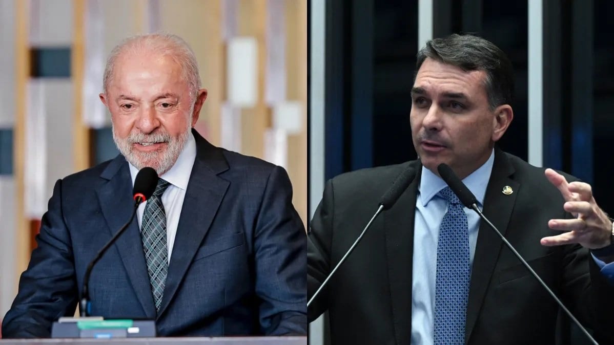 No último dia de propaganda eleitoral na TV, Lula diz que Brasil está melhor e Flávio Bolsonaro pede mudança