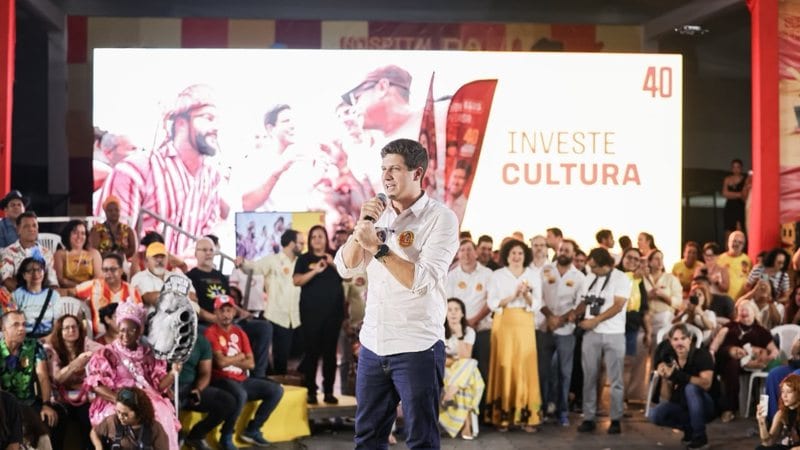 João Campos lança pacote cultural com streaming público e intercâmbios