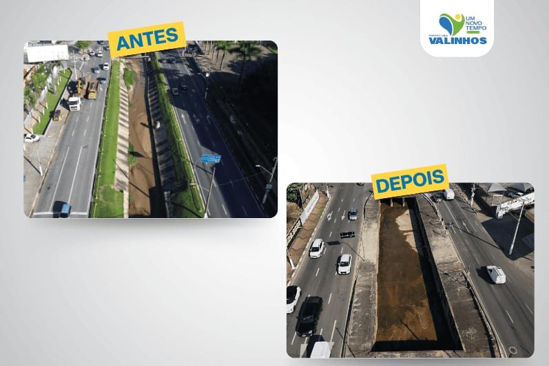 Valinhos remove 1,7 mil m³ de sedimentos do córrego da Avenida Invernada