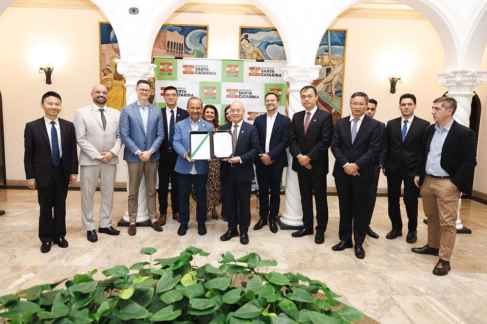 Governador anuncia investimento internacional de R$ 535 milhões para instalação de fábrica da United Imaging em Joinvill