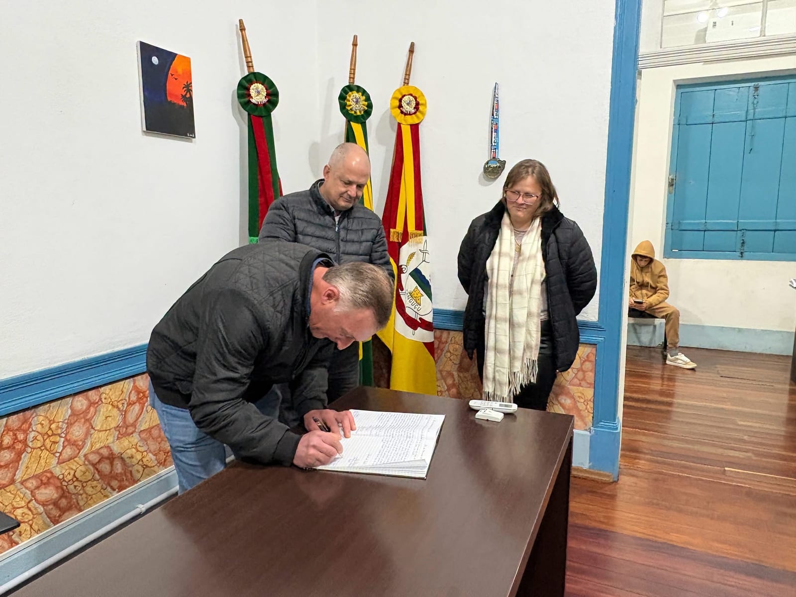 Vice Ariel Timm assume Prefeitura de Canguçu por sete dias
