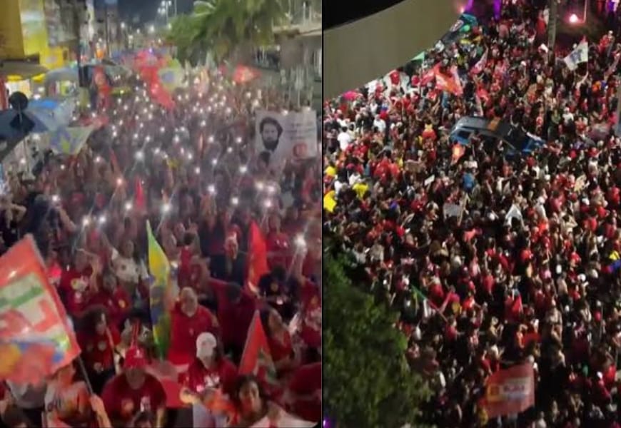 Bangu, Campo Grande e Santa Cruz, na zona oeste do Rio, se erguem pela reeleição de Lula