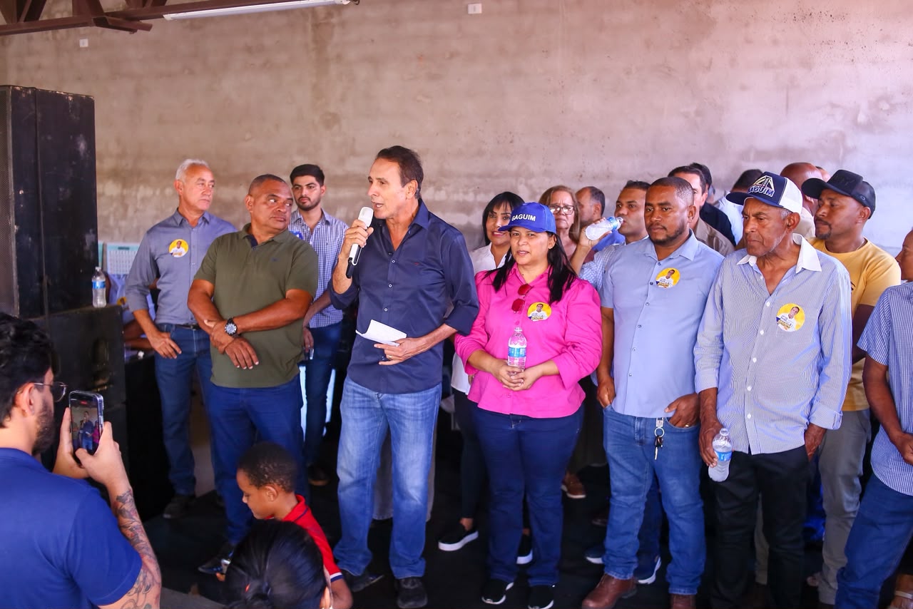 Gaguim recebe apoio do prefeito e vereadores em Paranã