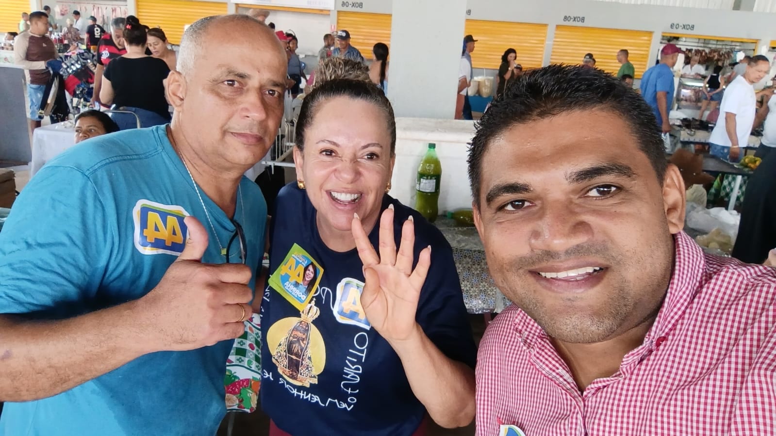 Ao lado de Josi Nunes, líderes Renato Mota e João Sales participam do movimento em apoio à eleição de Dorinha em Gurupi