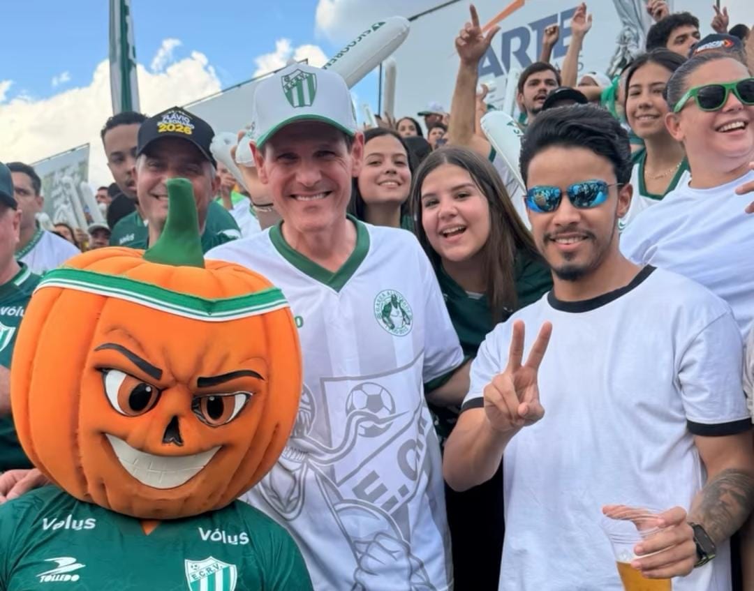 Deputado eleito Lissauer Vieira vibra com o título do Rio Verde