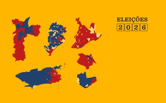Como cada bairro votou no 1º turno de 2026