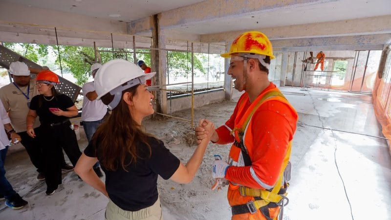 Raquel Lyra vistoriou obras no Recife que somam R$ 28,1 milhões