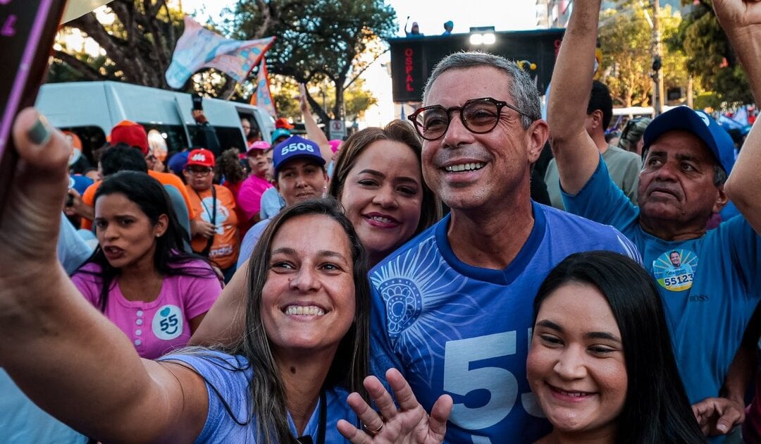 Fábio Mitidieri lidera cenários estimulado e espontâneo em Sergipe