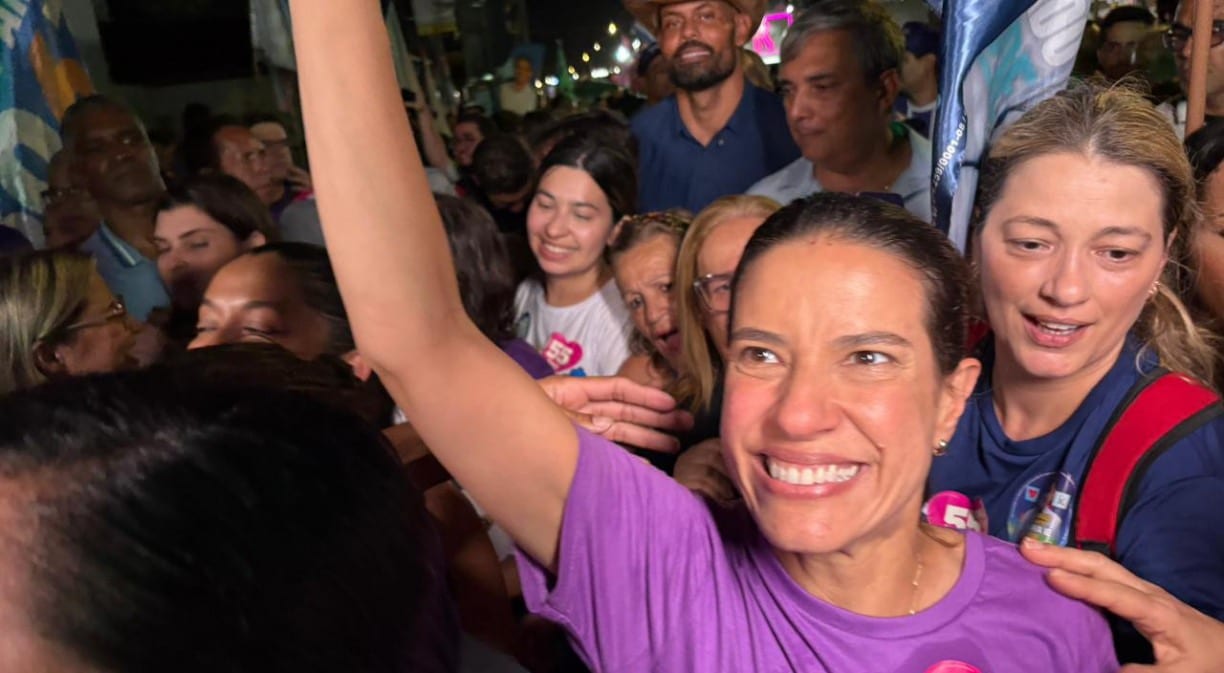 Em ato no Recife, Raquel promete "maior vitória política que Pernambuco já viu"