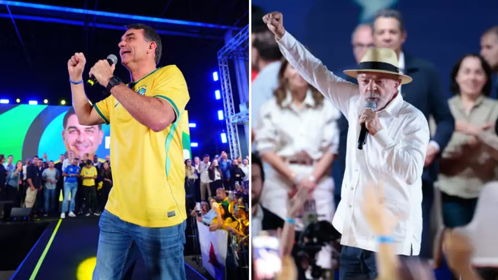 Pesquisa do Instituto Futura aponta Flávio Bolsonaro a frente de Lula no 2º turno