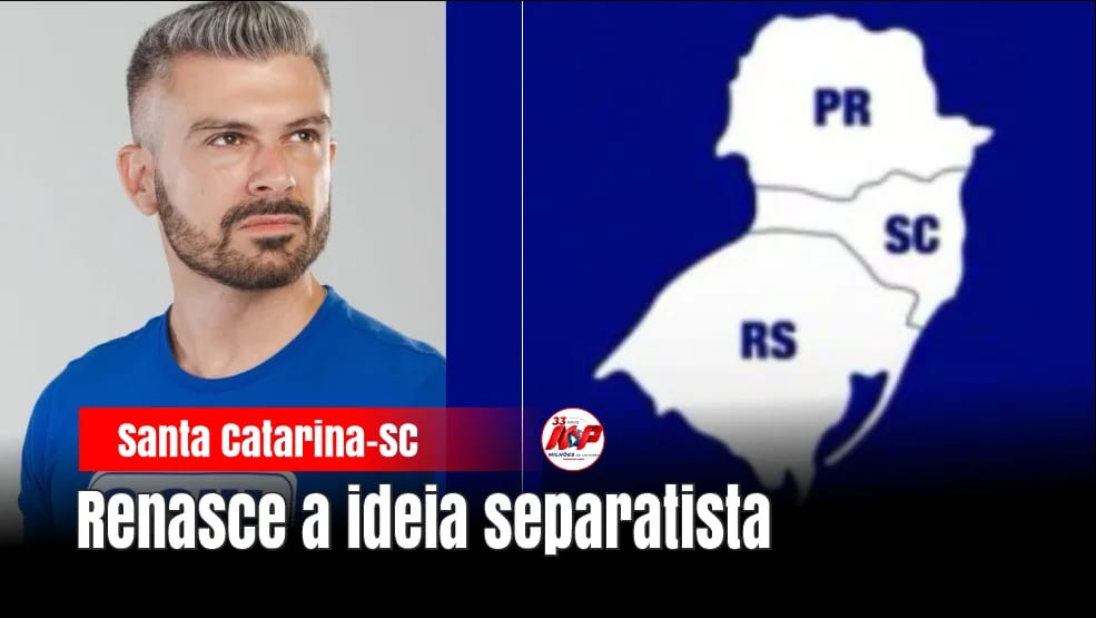 Novo deputado anuncia intenção de consultar população sobre separação do Sul