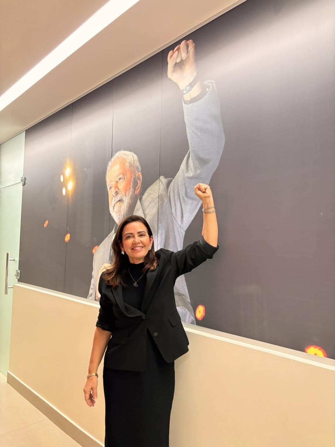 Pollyanna (PP) se reúne em Brasília com Gilberto Carvalho