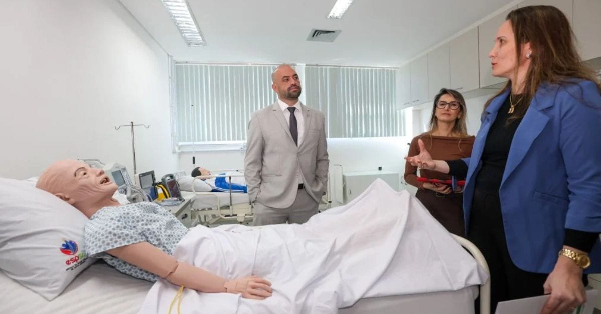 Em São José, Estado inaugura laboratório que simula emergências e atendimentos de saúde