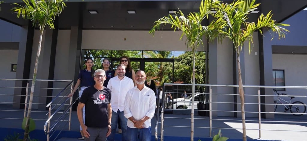 Representante do Ministério da Saúde vistoria obras do Novo PAC Saúde em Goiás